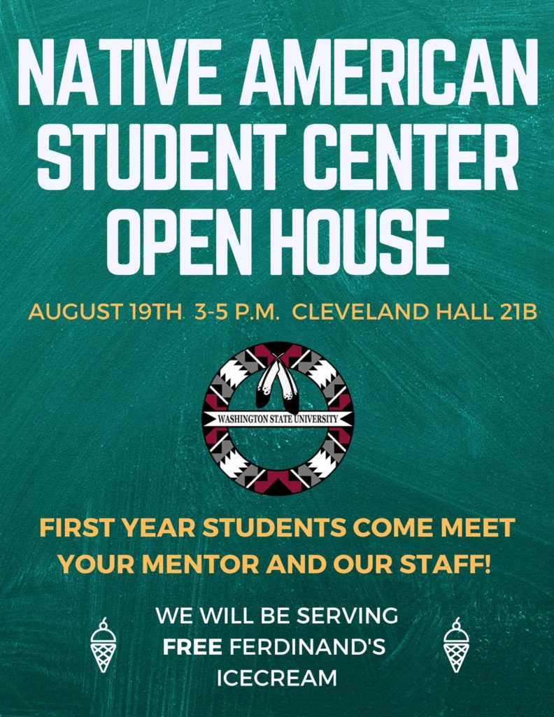 advertisement for August 19th Open House