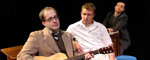 Students stage productions in Wadleigh Theatre, a "black box" performance space in Daggy Hall.