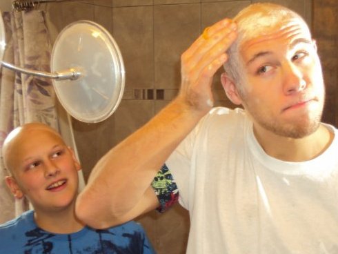Vincent Danna (left) and brother