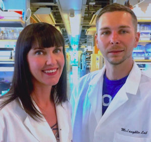 Carrie Cuttler and Ryan McLaughlin