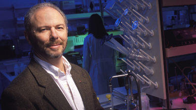 portrait in laboratory