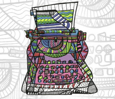 Coloring page image by Tarah Luke '05