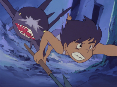 Still from Future Boy Conan