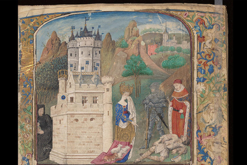 Illustrated manuscript.