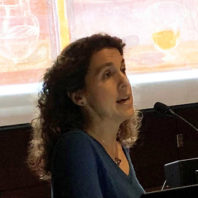 Hallie Meredith teaching.