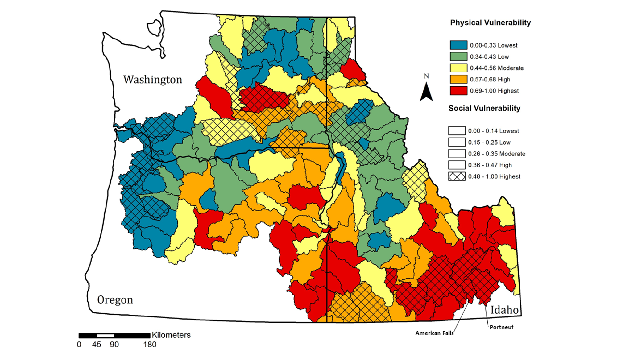 An Integrated View of Water Vulnerability Across the Northwest Agriculture Climate Network