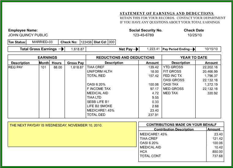 Hrpaych messages Payroll Services Washington State University