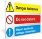 Asbestos labeling Asbestos labeling