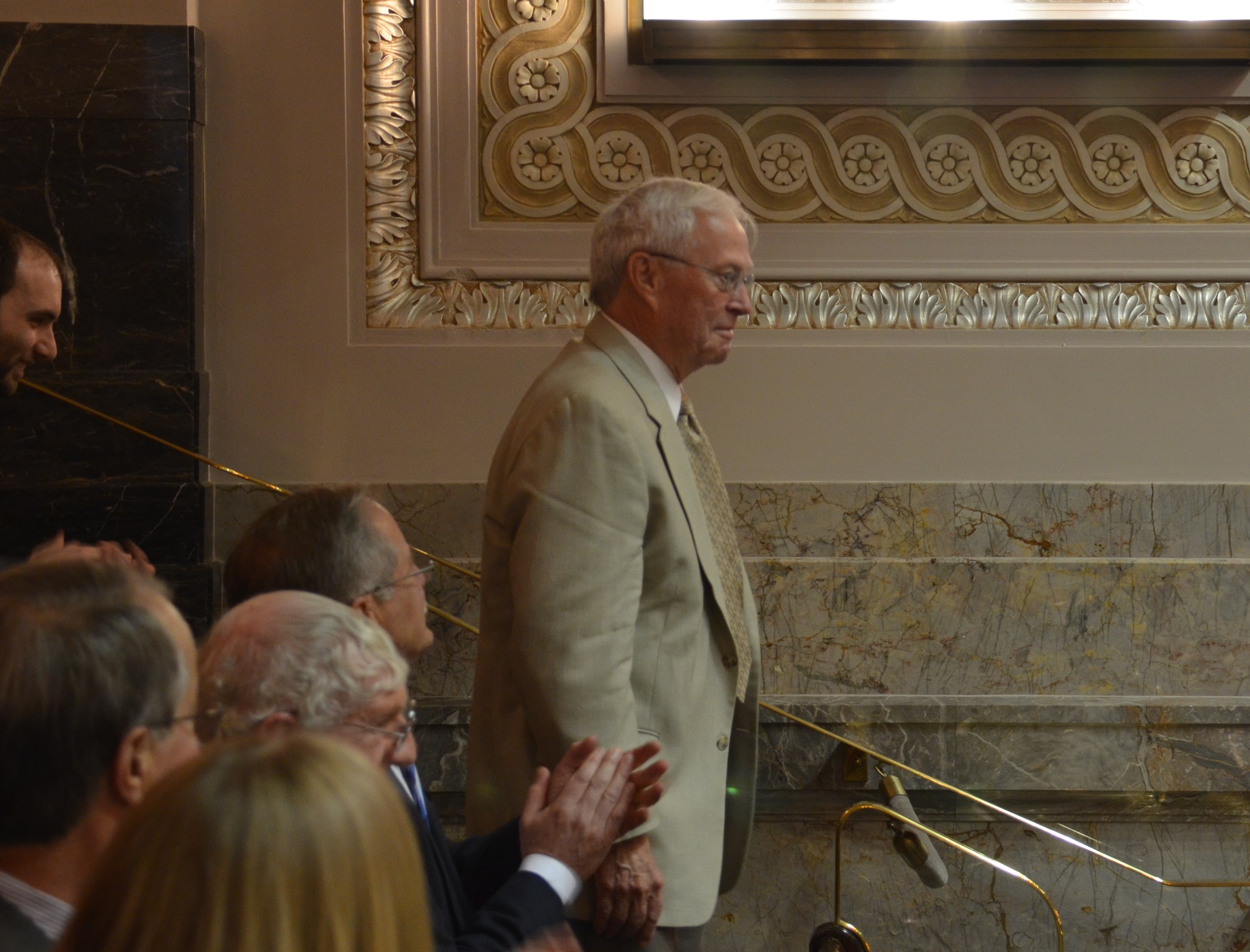 Senate honors Dr. James Cook’s distinguished career WSU Government