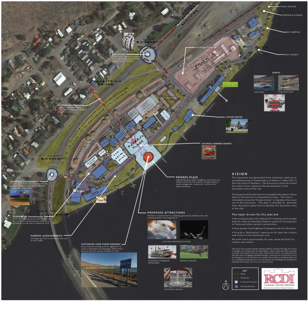 Pateros WA Rural Communities Design Initiative Washington State