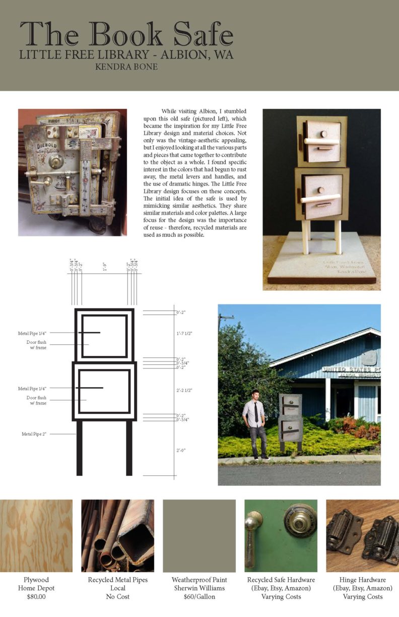 Albion WA Little Free Library Rural Communities Design Initiative
