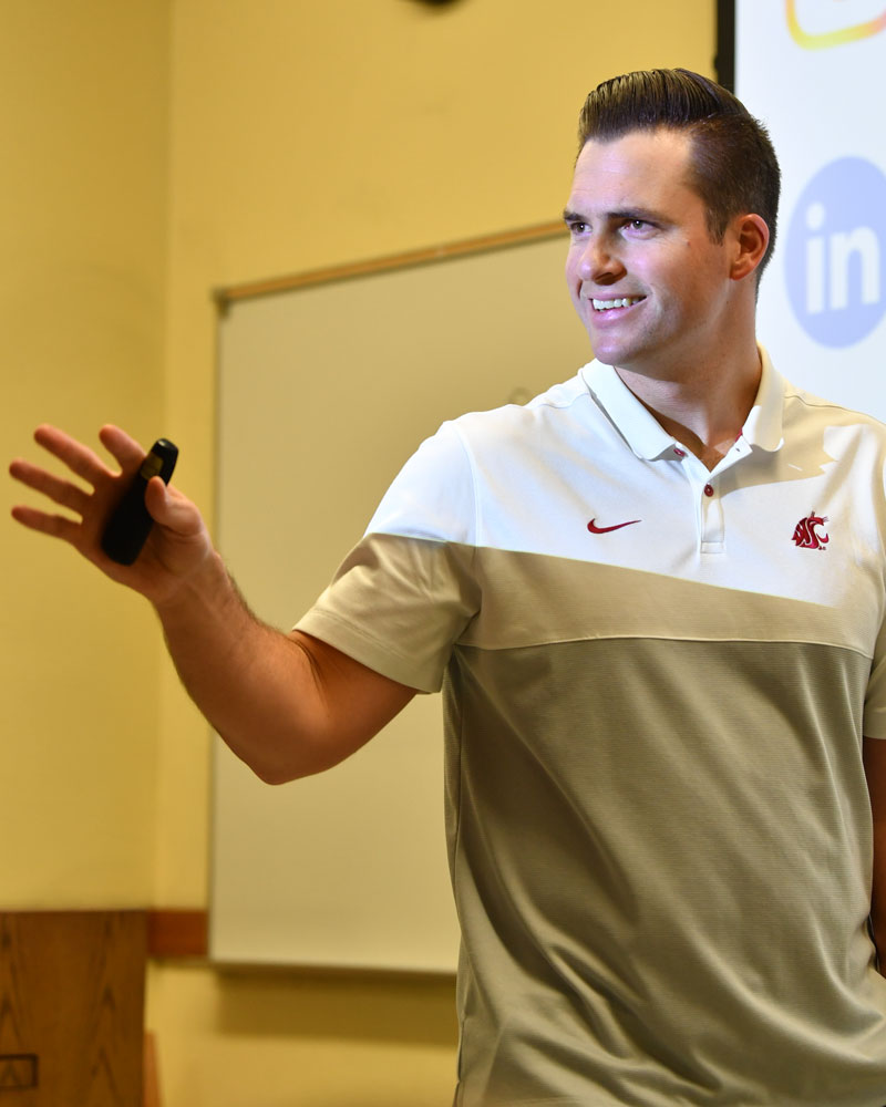 Jedidiah Collins Helps Cougs Own Their Financial Future Carson