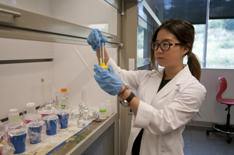 Summer research student Muhui Chen