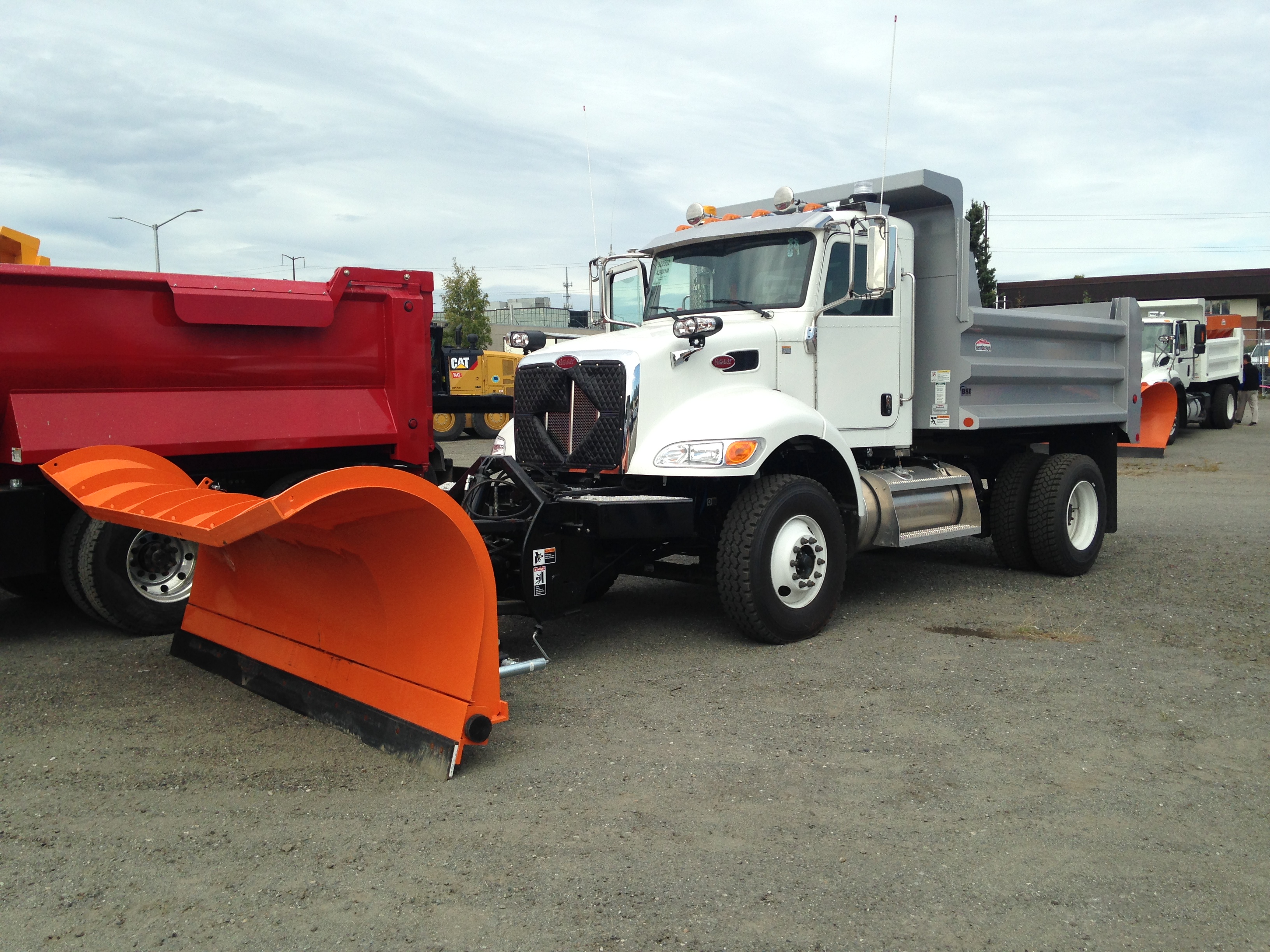 Part of the maintenance fleet used by the Alaska Department of Transportation