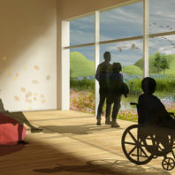 WSU student design concept for a better cancer treatment center