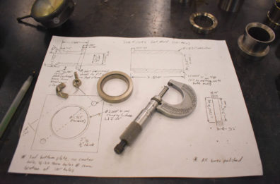 A picture of a sketch to make a certain product.