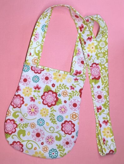 Simple crossbody bag with strap