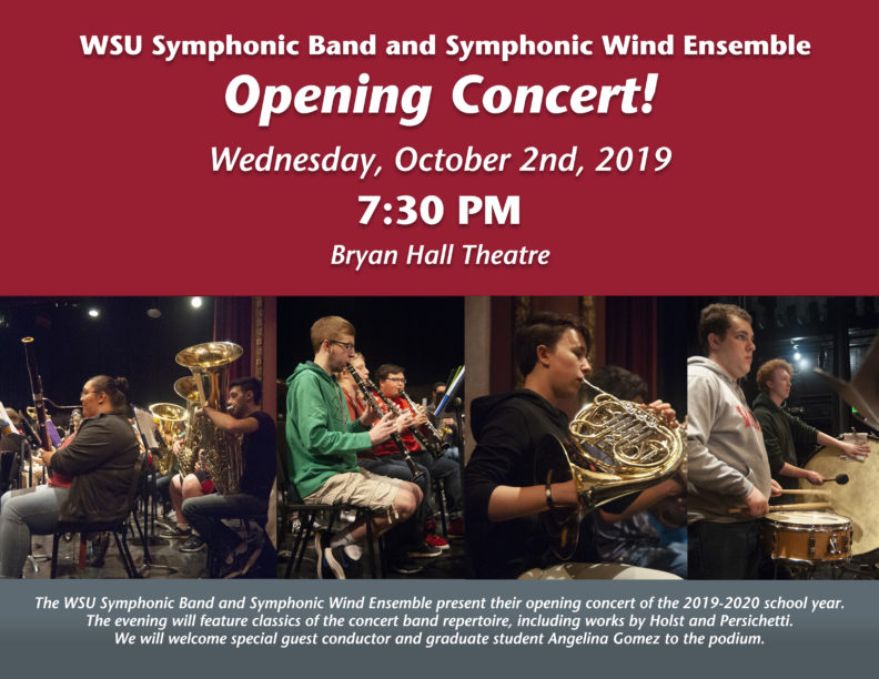 Symphonic Band Concert Oct 2019 poster