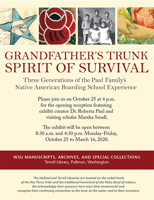 Grandfather's Trunk Spirit of Survival Poster