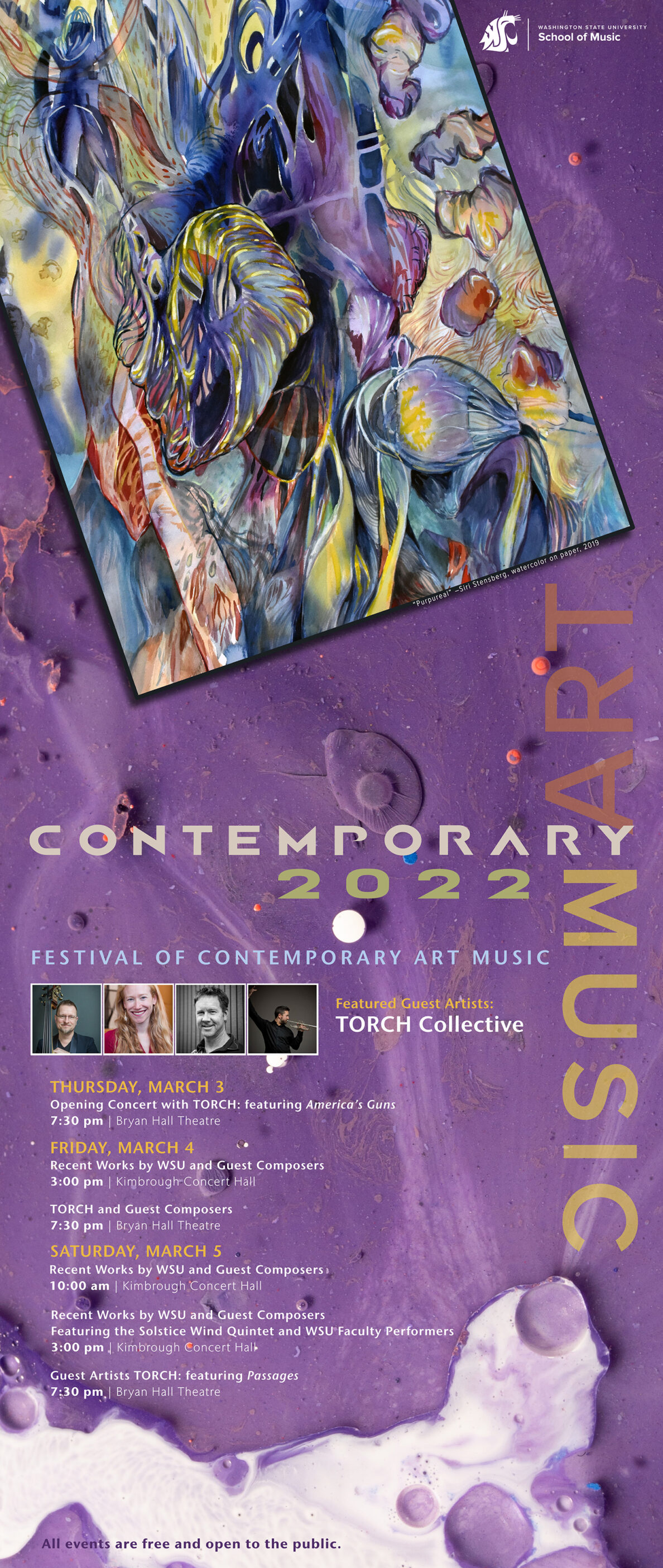 Festival of Contemporary Art Music Opening Concert Events