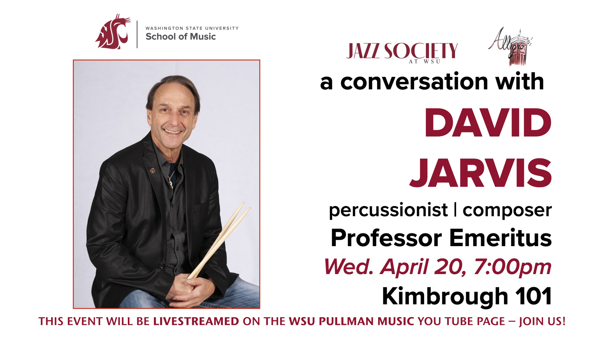 Jazz Forum A Conversation with David Jarvis Events Washington