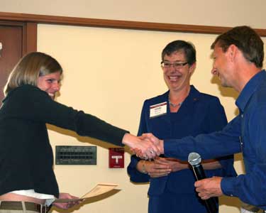 Linda Kirk Fox acknowledges the commitment and effort made by LID certificate program participants.