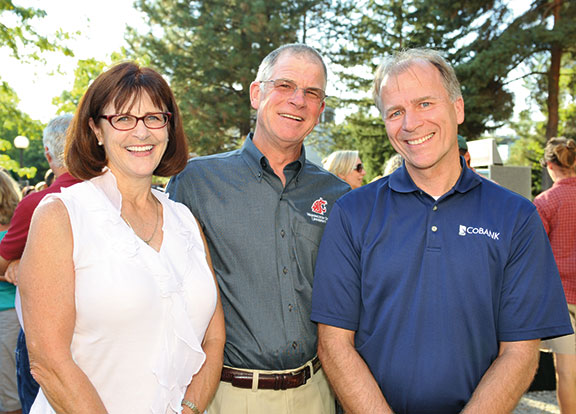 Ken & Sue Christianson and Chuck Olsen.