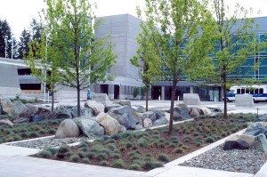 Washington Department of Ecology building entrance.