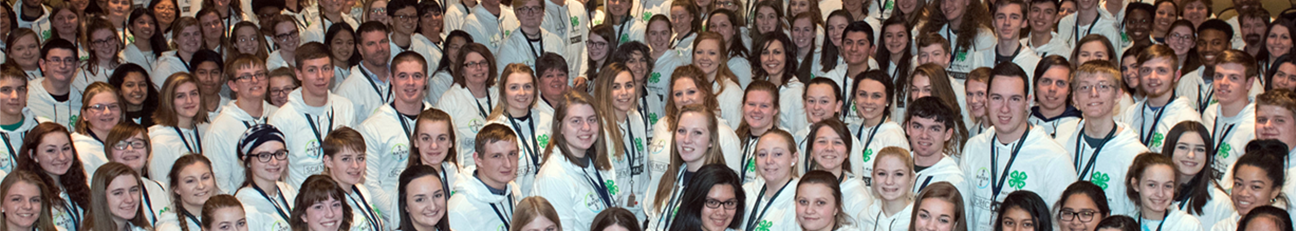 Large group of 4-H Teens