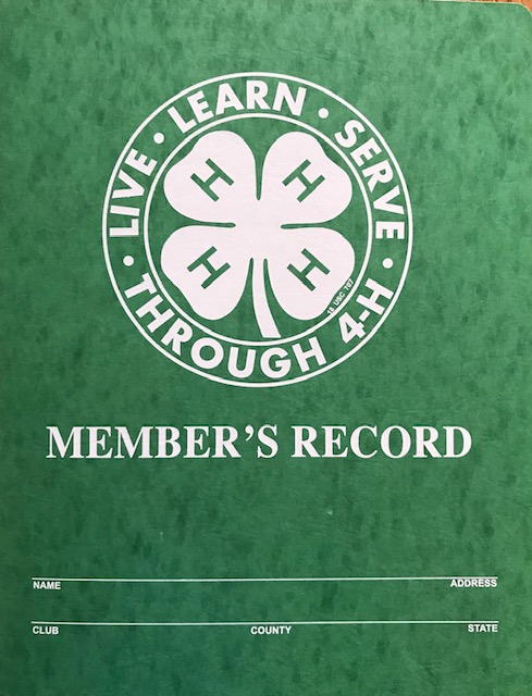 4-H Record Books | Clallam County | Washington State University