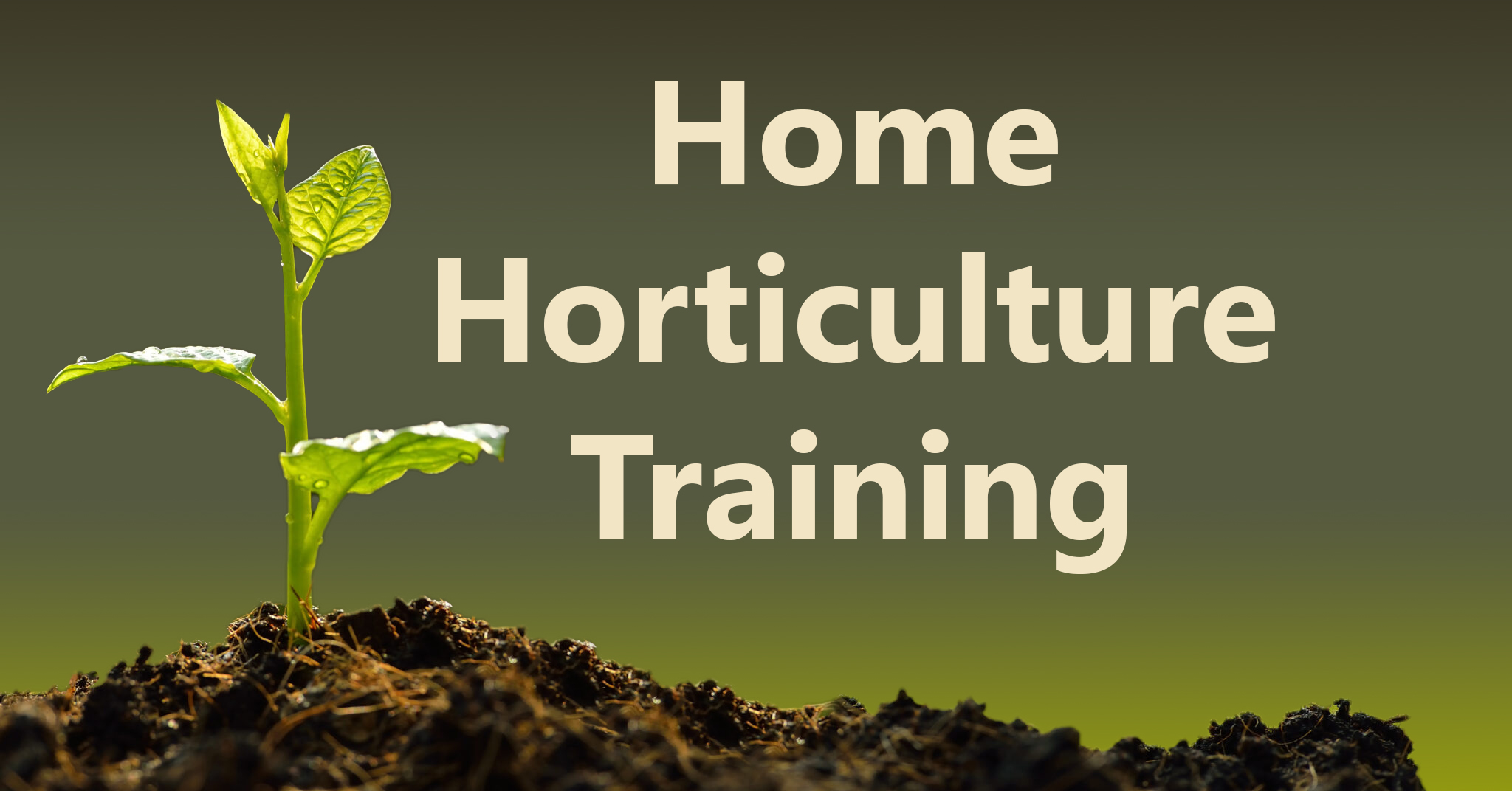 Home Horticulture Training