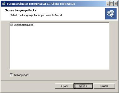 preferred language window