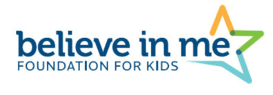 believe in me Foundation for Kids logo