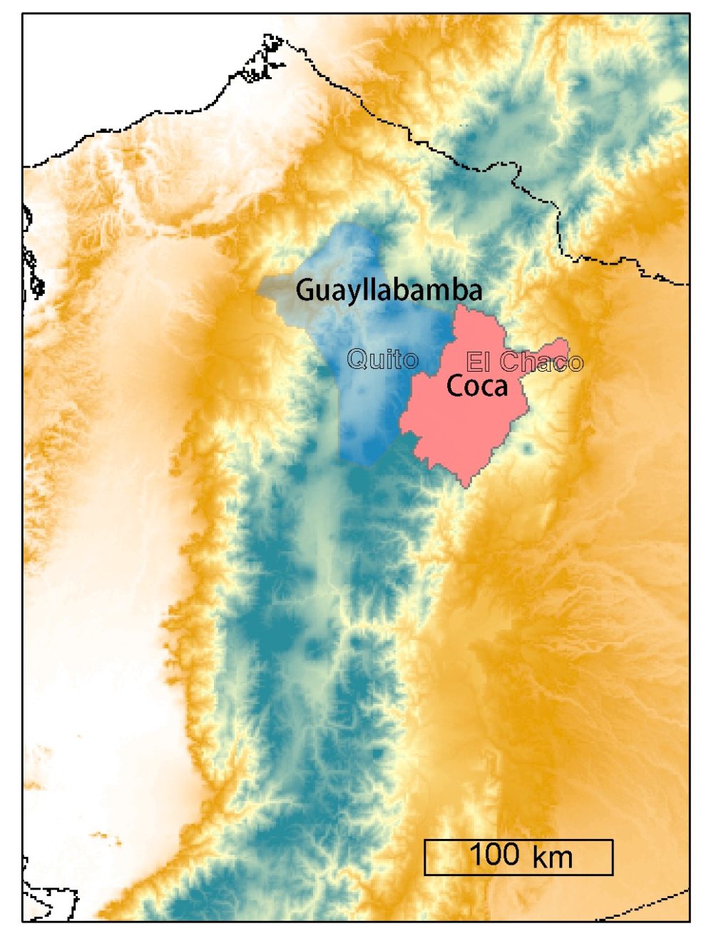 Guayllabamba and Coca Rivers (Ecuador) Transect of the Americas