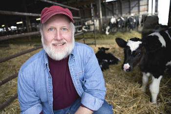 Person with calf