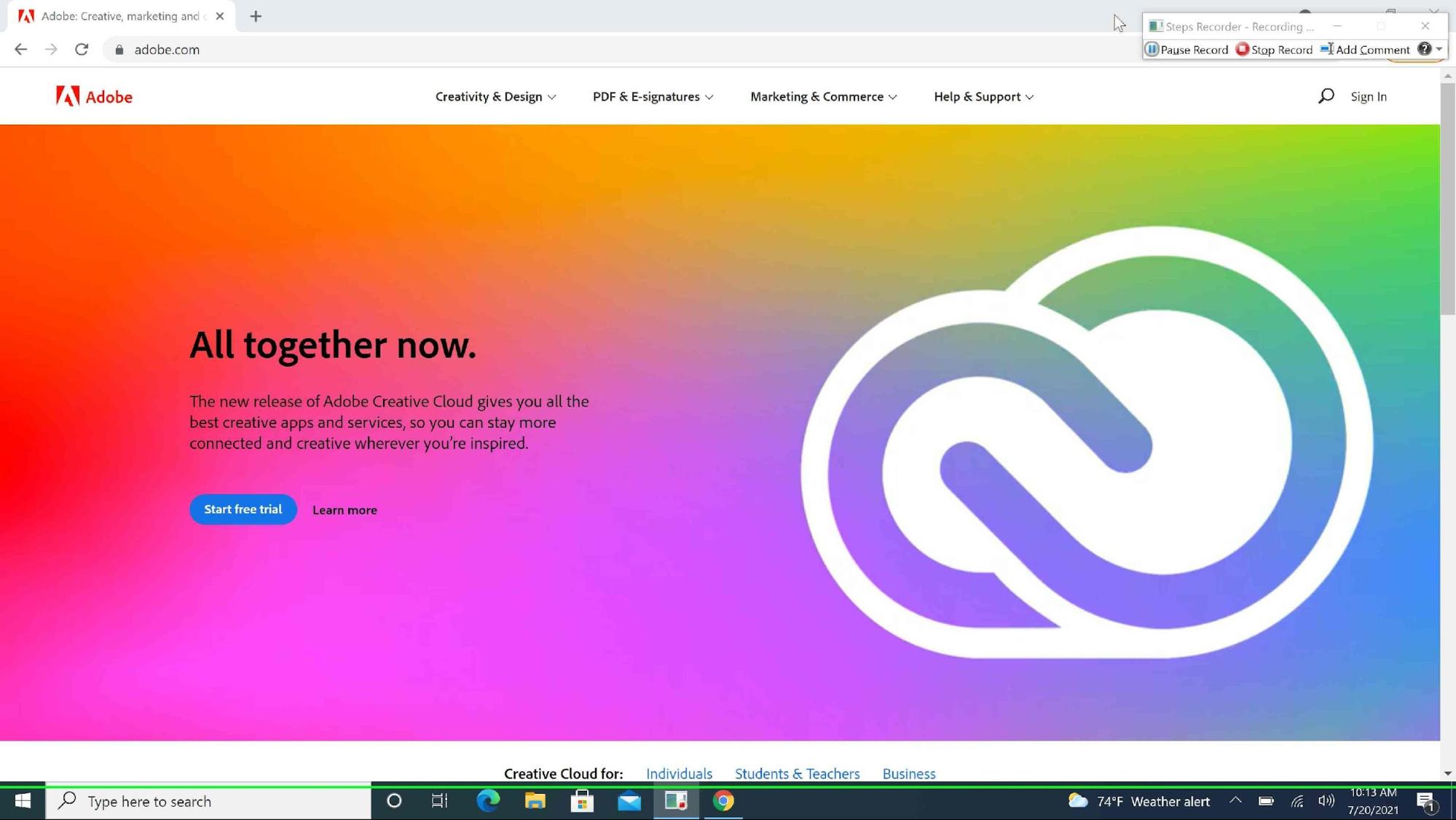 Adobe Creative Cloud