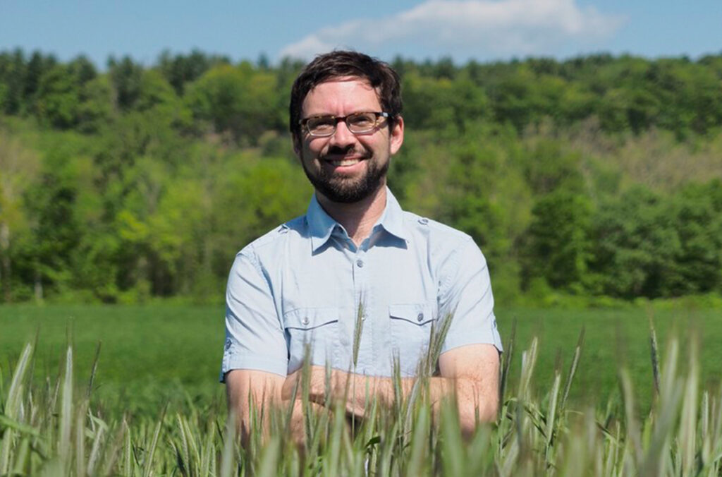 Closeup of Justin O'Dea