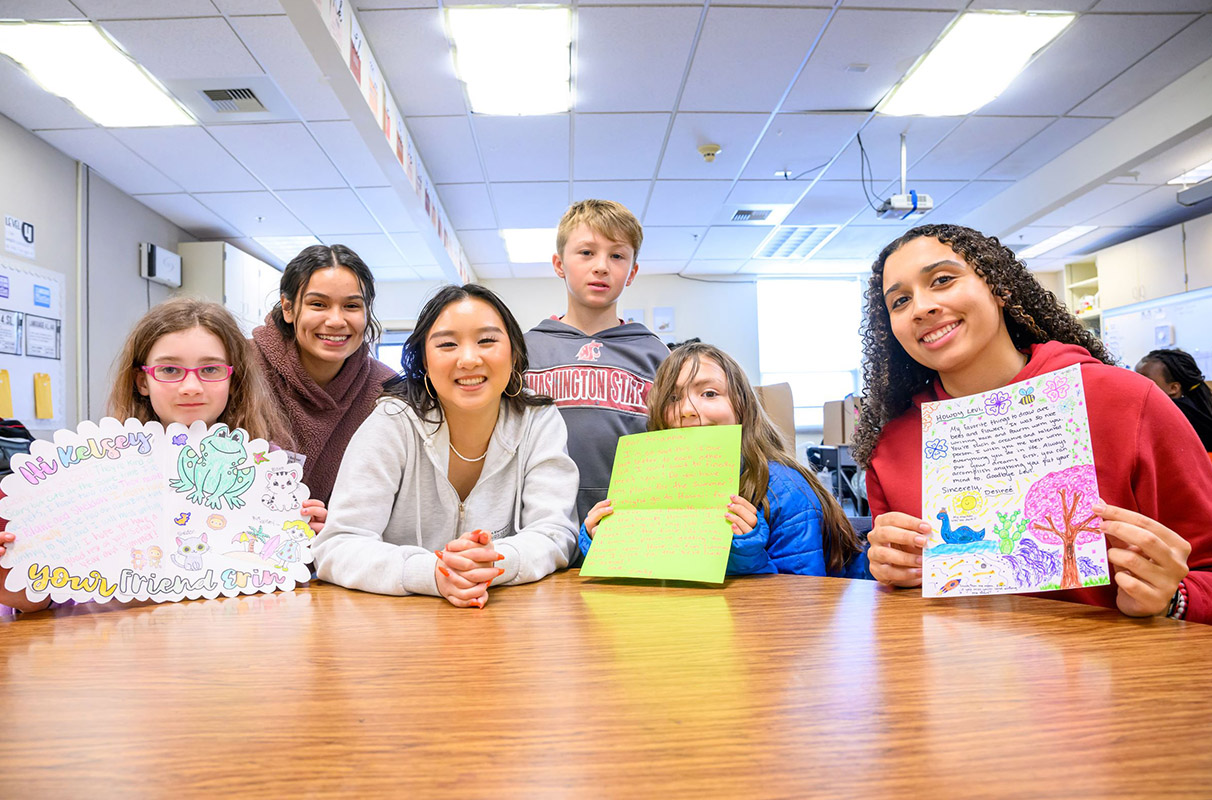 Hundreds of WSU students connect with Palouse kids as Pen Friends – WSU Insider - Vimarsana News