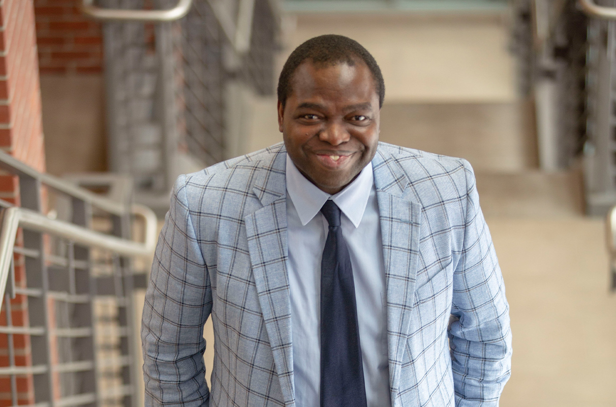 Closeup of Sola Adesope