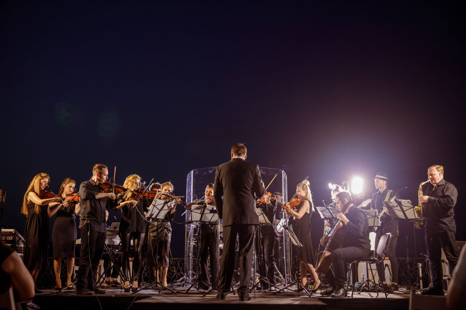 Orchestra performance