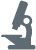 Icon: microscope.