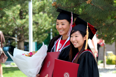 Nursing Graduates at Commencement 2015