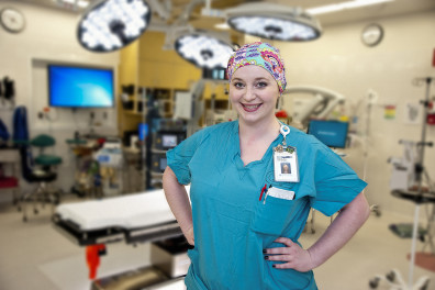 WSU College of Nursing-Ashley Ormsby nursing alumna