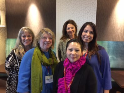 Portrait of five women.