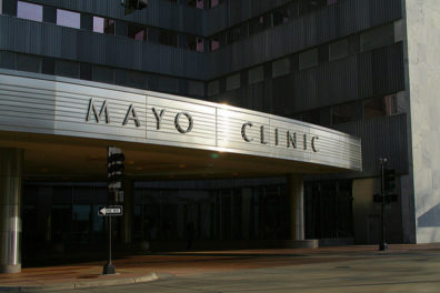 exterior shot, Mayo Clinic