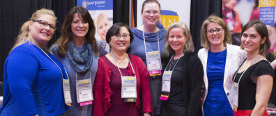 PhD students at the 2018 WIN conference