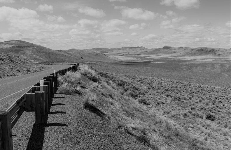 landscape in Malheur County, Oregon