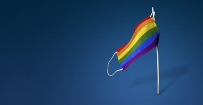 stock art of pride month flag