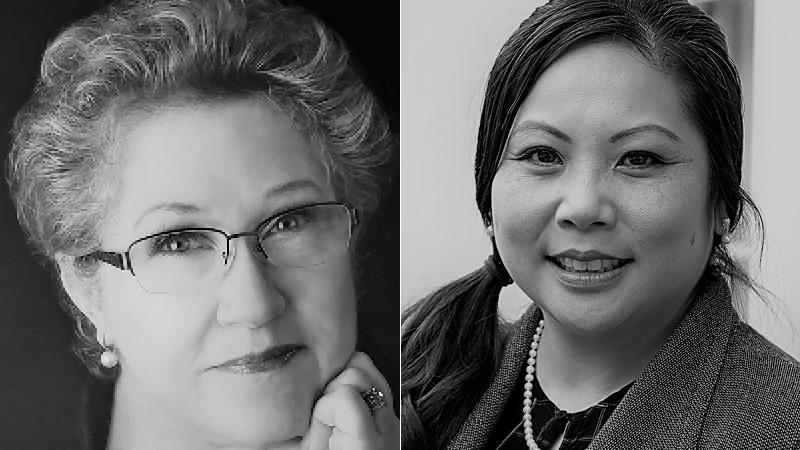 Connie Nguyen-Truong and Catherine Van Son