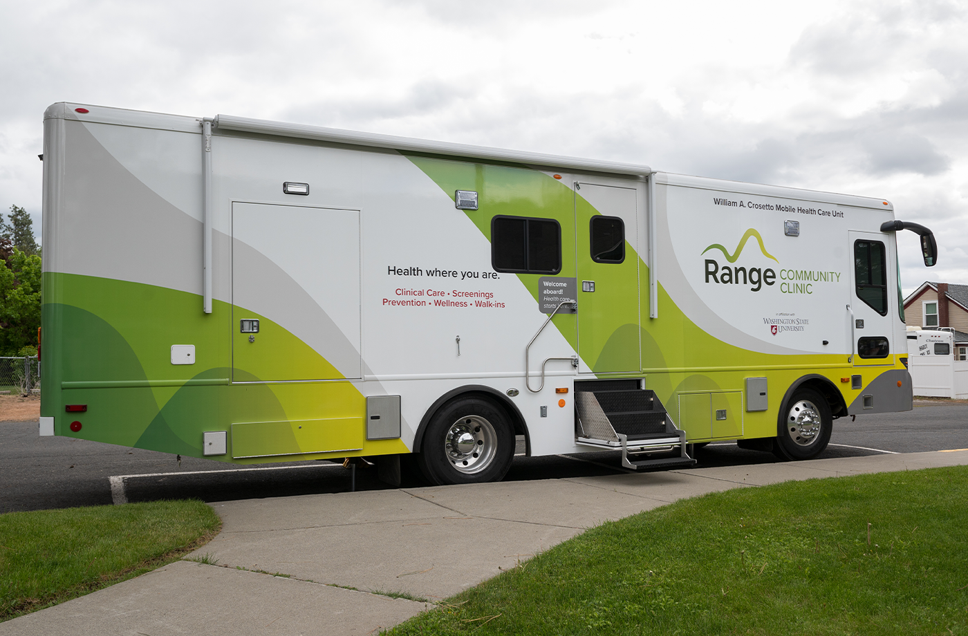 Range Community Clinic brings care to Fairfield, WA Elson S. Floyd